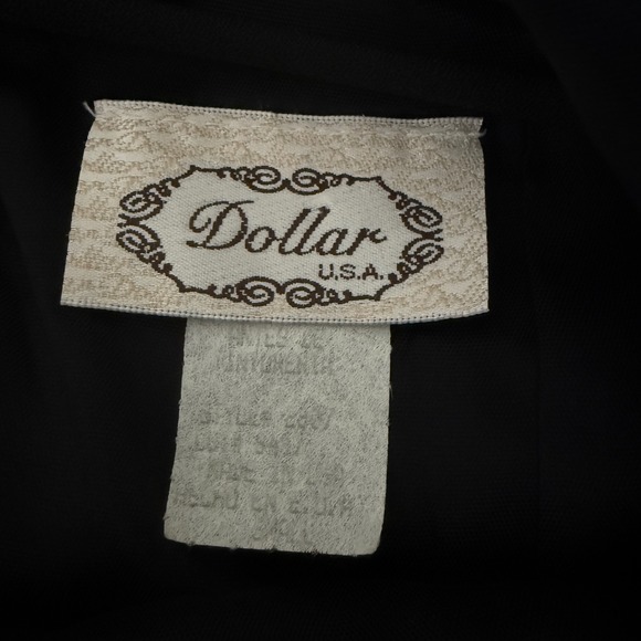 Vintage Dollar Y2K Babydoll Dress S Dark Floral Rose Sequin Dark Romantic Witchy - Picture 9 of 9